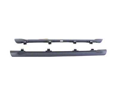 Mopar Factory Style Molded Side Step Bars; Black (20-25 Jeep Gladiator JT)