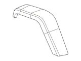 Mopar Fender Flare; Front Left (20-25 Jeep Gladiator JT)