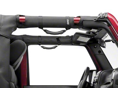 Mopar Grab Handles with Jeep Logo (20-25 Jeep Gladiator JT)