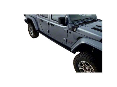 Mopar Performance Rock Rails; Textured Black (20-25 Jeep Gladiator JT)