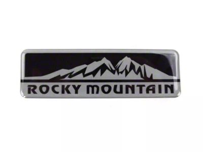Mopar Rocky Mountain Badge (Universal; Some Adaptation May Be Required)