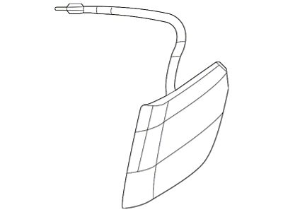 Mopar Side Marker Light Assembly; Front Left (20-25 Jeep Gladiator JT)
