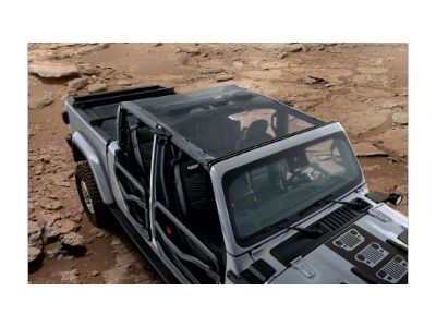 Mopar Sun Bonnet; Black Mesh (20-25 Jeep Gladiator JT)