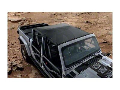 Mopar Sun Bonnet; Black Sailcloth (20-25 Jeep Gladiator JT)