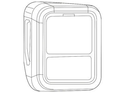 Mopar Factory Replacement Tail Light; Black Housing; Red Lens; Driver Side (20-25 Jeep Gladiator JT w/ Factory Halogen Tail Lights)