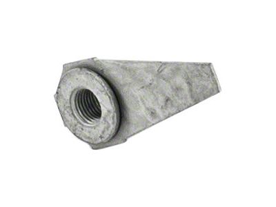 Mopar Track Bar Locking Nut and Retainer; M14x1.50 (20-25 Jeep Gladiator JT)