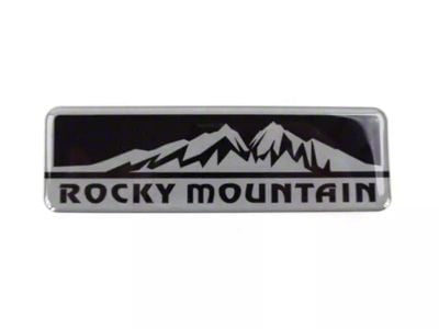 Mopar Rocky Mountain Badge (Universal; Some Adaptation May Be Required)