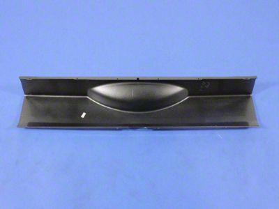 Mopar Bumper Cover Molding; Center Applique; Rear; Paint to Match (07-18 Jeep Wrangler JK)