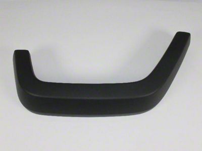 Mopar Fender Flare; Rear Left; Textured Black (07-18 Jeep Wrangler JK)