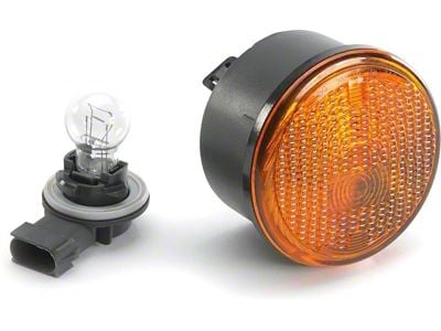 Mopar Front Parking and Turn Signal Light; Passenger Side (07-18 Jeep Wrangler JK)