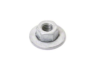 Mopar Hood Catch Nut and Washer; M6x1.00 (07-25 Jeep Wrangler JK & JL)