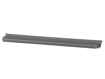 Mopar Inner Full Steel Door Belt Weatherstrip; Rear Driver Side (07-18 Jeep Wrangler JK 4-Door)