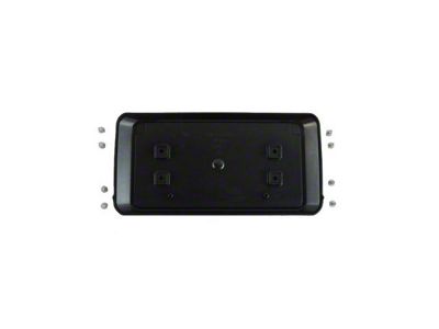 Mopar License Plate Bracket; Front; Standard (2016 Jeep Wrangler JK)
