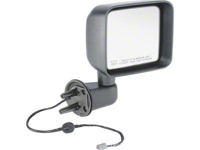 Mopar Powered Heated Side Mirror; Passenger Side (11-13 Jeep Wrangler JK)
