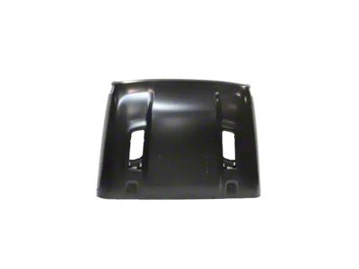 Mopar Premium Steel Hood; Unpainted (18-25 Jeep Wrangler JL w/ Passive Pedestrian Warning System)