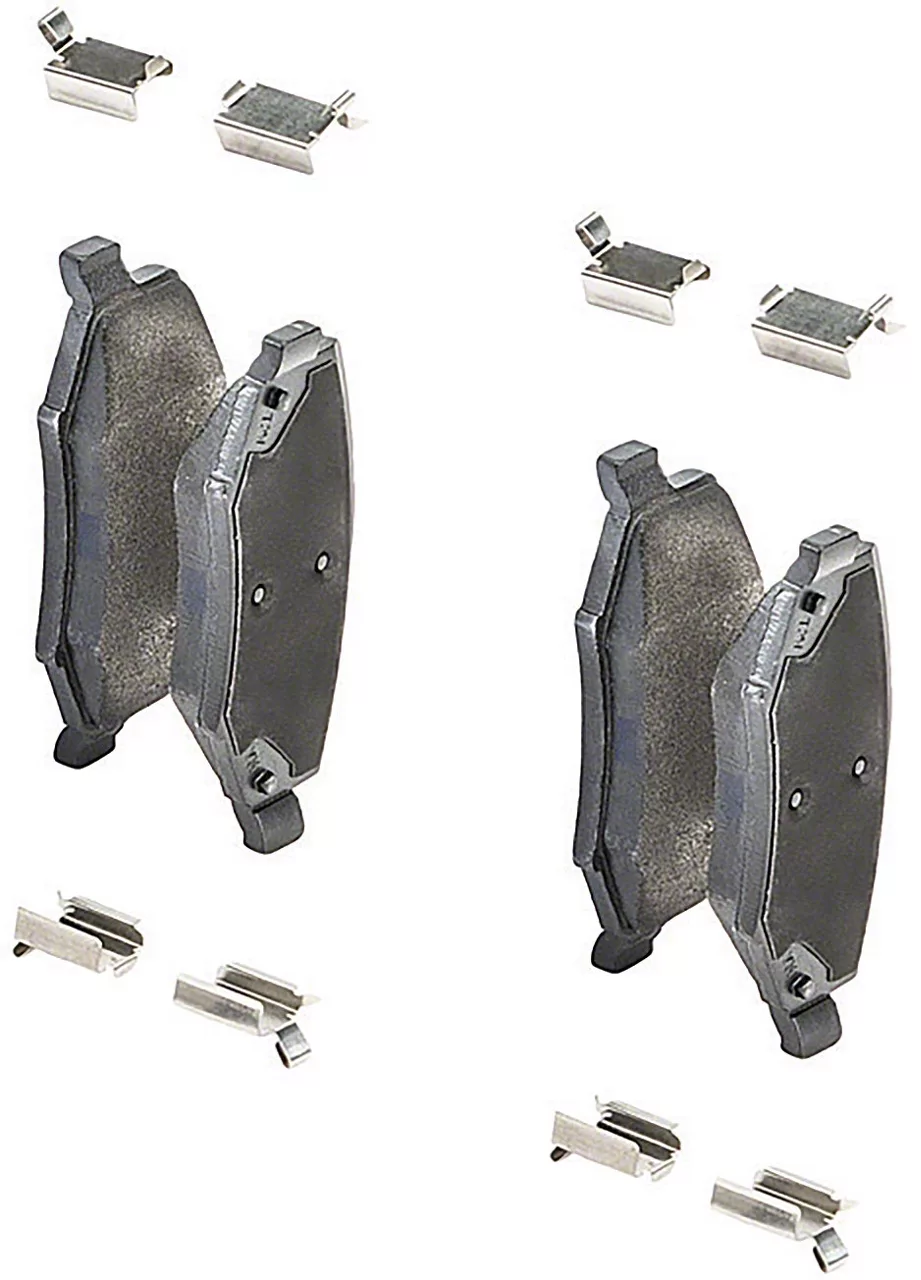 Mopar Jeep Wrangler Semi-Metallic Brake Pads; Rear Pair
