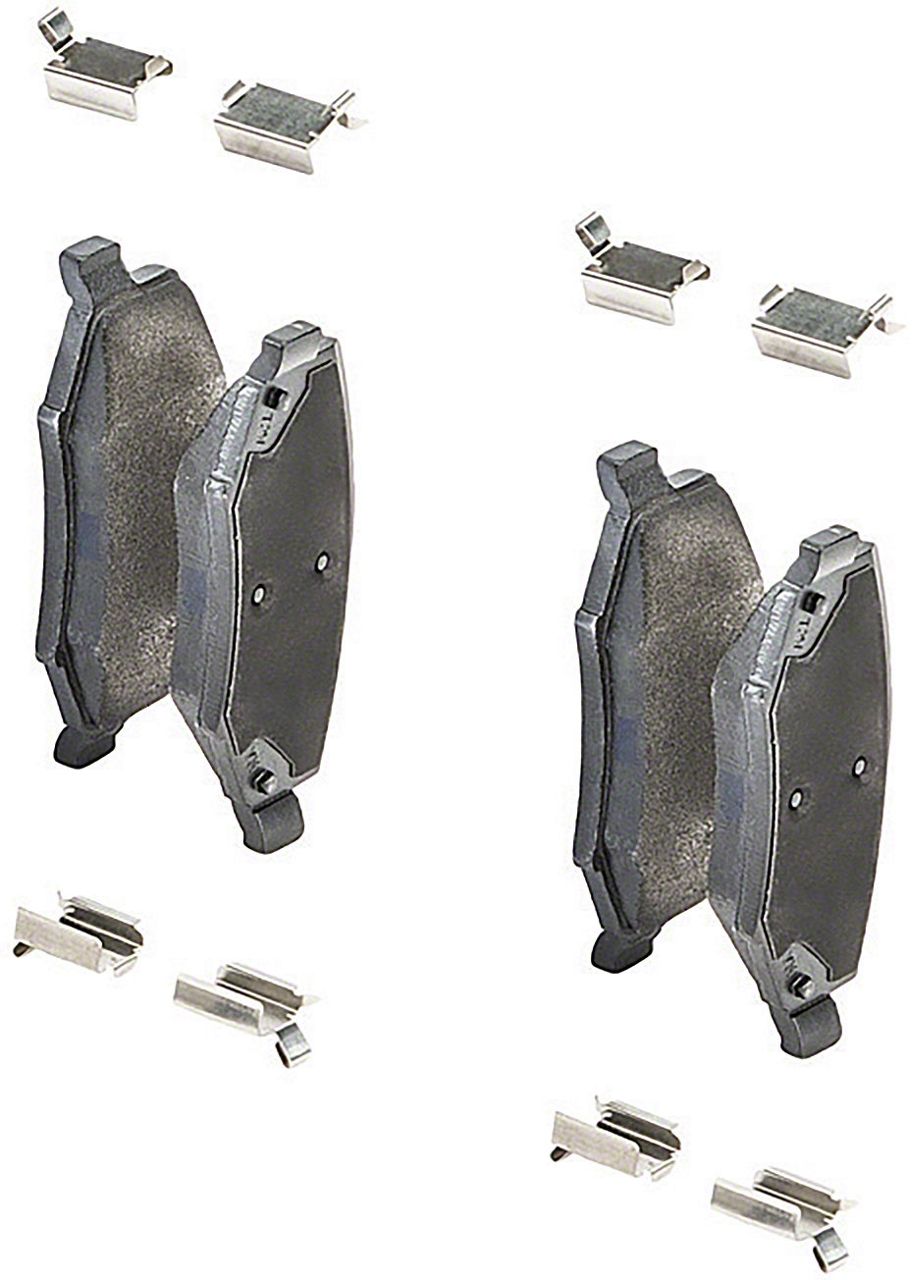 Crown Automotive 68386838AC Rear Brake Pad Set For 18-24 Jeep Wrangler JL With 13.4" Rear Rotors