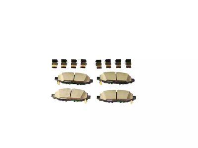 Mopar Semi-Metallic Brake Pads; Rear Pair (18-25 Jeep Wrangler JL w/ 342mm Solid Rear Rotors)