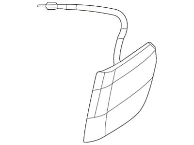 Mopar Side Marker Light Assembly; Front Right (18-25 Jeep Wrangler JL)