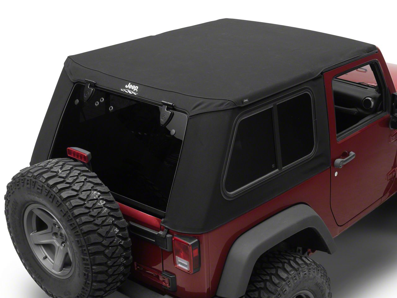 Mopar Jeep Wrangler JEEP Trektop Pro Hybrid Slantback Soft Top