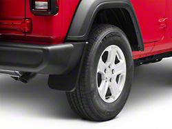 Mopar Rear Molded Splash Guards (18-24 Jeep Wrangler JL, Excluding Rubicon)