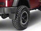 Mopar Deluxe Molded Splash Guards with Jeep Logo; Rear (07-18 Jeep Wrangler JK)