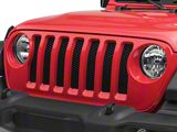 Mopar Replacement Grille; Paintable Primer (18-25 Jeep Wrangler JL)