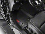 Mopar All-Weather Front and Rear Floor Mats; Black (18-25 Jeep Wrangler JL 4-Door, Excluding 4xe)