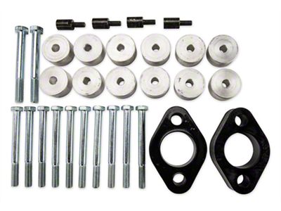 1-Inch Body Lift Kit (07-18 Jeep Wrangler JK 4-Door)