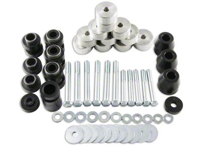 1-Inch Body Lift with Body Mounts (87-95 Jeep Wrangler YJ)