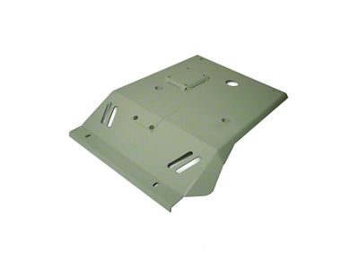 Front Skid Plate; Army Green (14-24 4Runner w/o KDSS System)