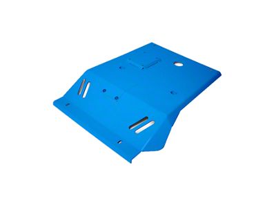 Front Skid Plate; Light Blue (14-24 4Runner w/o KDSS System)
