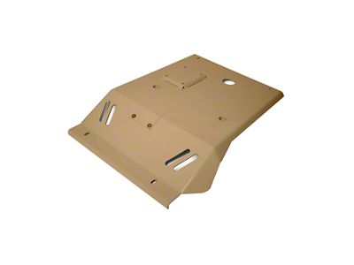 Front Skid Plate; Tan (14-24 4Runner w/o KDSS System)