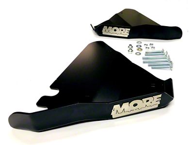 Lower Control Arm Skid Plates; Gray (10-24 4Runner w/o KDSS System)
