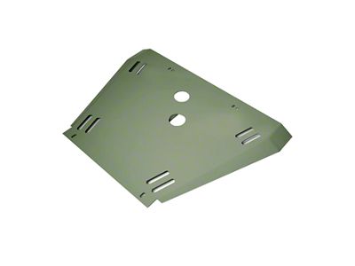 Middle Transmission Skid Plate; Army Green (14-24 4Runner)