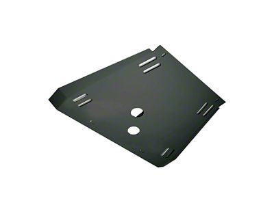 Middle Transmission Skid Plate; Black (14-24 4Runner)