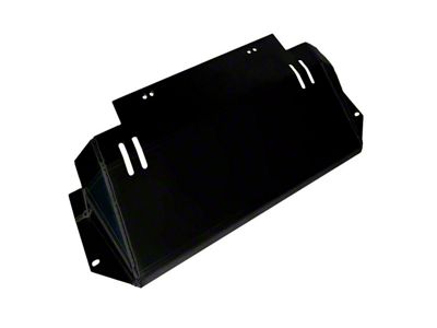 Transfer Case Skid Plate; Black (14-24 4Runner)