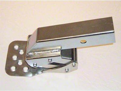 Receiver Hitch Hide-A-Step; Black (Universal; Some Adaptation May Be Required)