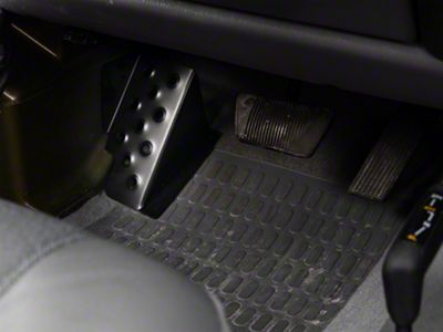 Dead Pedal; Driver Side (97-06 Jeep Wrangler TJ)