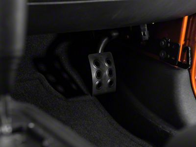 Dead Pedal; Passenger Side (07-18 Jeep Wrangler JK)