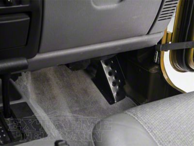 Dead Pedal; Passenger Side (97-06 Jeep Wrangler TJ)