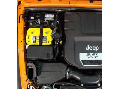 Dual Battery Tray (12-18 Jeep Wrangler JK)