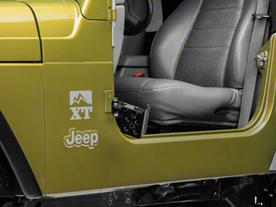 Exterior Door Pedal; Drivers Side (97-06 Jeep Wrangler TJ)