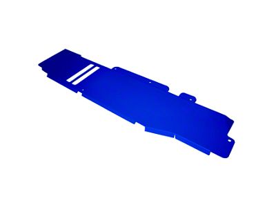 Gas Tank Skid Plate; Dark Blue (20-25 3.6L Jeep Gladiator JT)