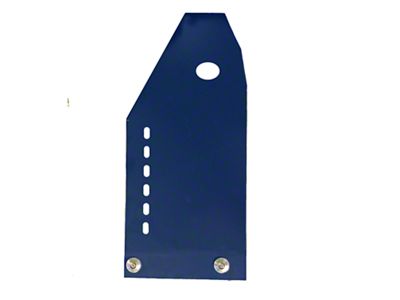 Oil Pan/Transmission Skid Plate; Blue (20-25 3.0L EcoDiesel Jeep Gladiator JT)