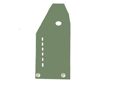 Oil Pan/Transmission Skid Plate; Green (20-25 3.0L EcoDiesel Jeep Gladiator JT)