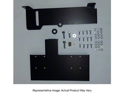 ARB Dual Compressor Rear Mount Bracket; Red (07-18 Jeep Wrangler JK 4-Door)