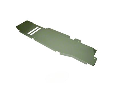 Gas Tank Skid Plate; Light Blue (18-25 Jeep Wrangler JL 4-Door, Excluding EcoDiesel)