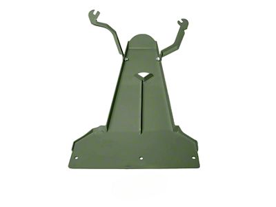 Oil Pan/Transmission Skid Plate; Green (21-25 3.6L Jeep Wrangler JL 4-Door)