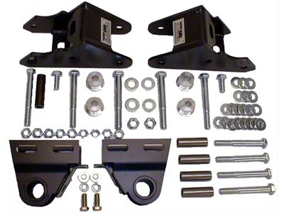 Shackle Reversal System with Bolt-On Spring Hanger (87-95 Jeep Wrangler YJ)